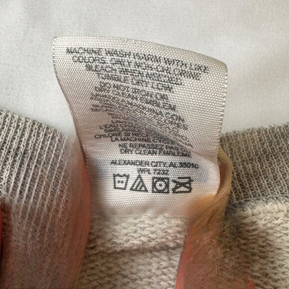 Callan & Co. Light Gray Sweatshirt XXL Soft & Cozy Fleece Casual Comfy Wear EUC - Picture 4 of 7